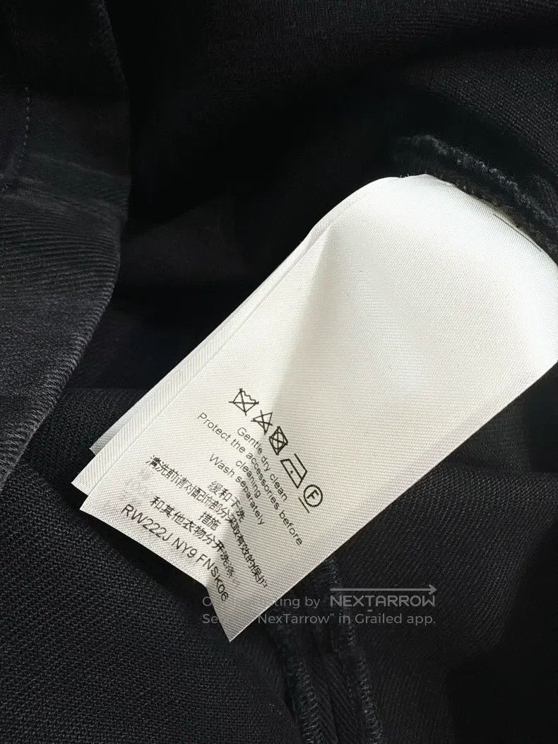 Louis Vuitton Louis Vuitton Black and grey checkered denim skirt Size 35" - 6 Thumbnail