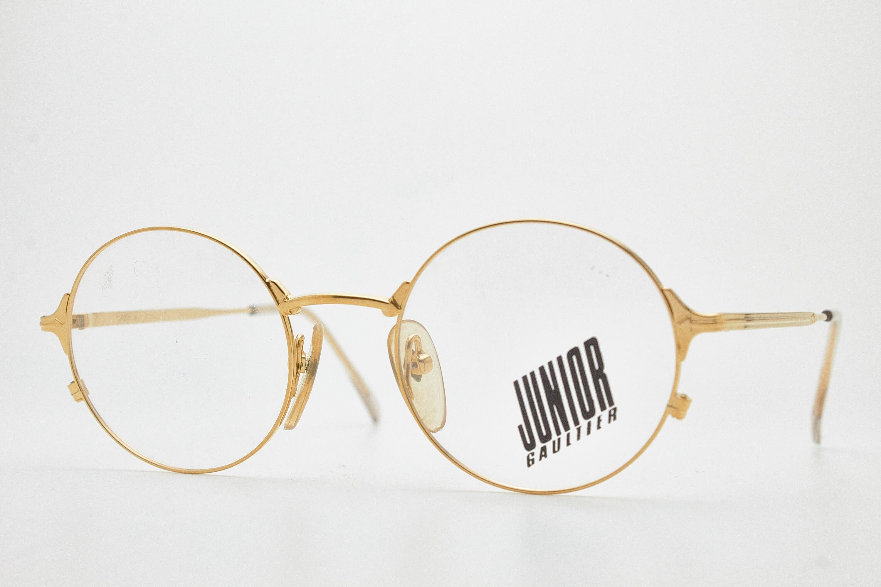 Jean Paul Gaultier Steampunk Goggles · Jean Paul Gaultier JPG 1990s Round Gold Size ONE SIZE - 5 Thumbnail