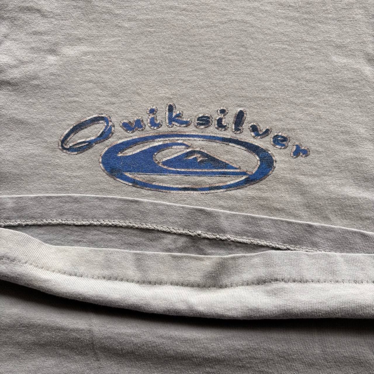 Quiksilver Vintage 90s Quiksilver Surfing Surf Boarding Raglan Tshirt Size US L / EU 52-54 / 3 - 5 Thumbnail