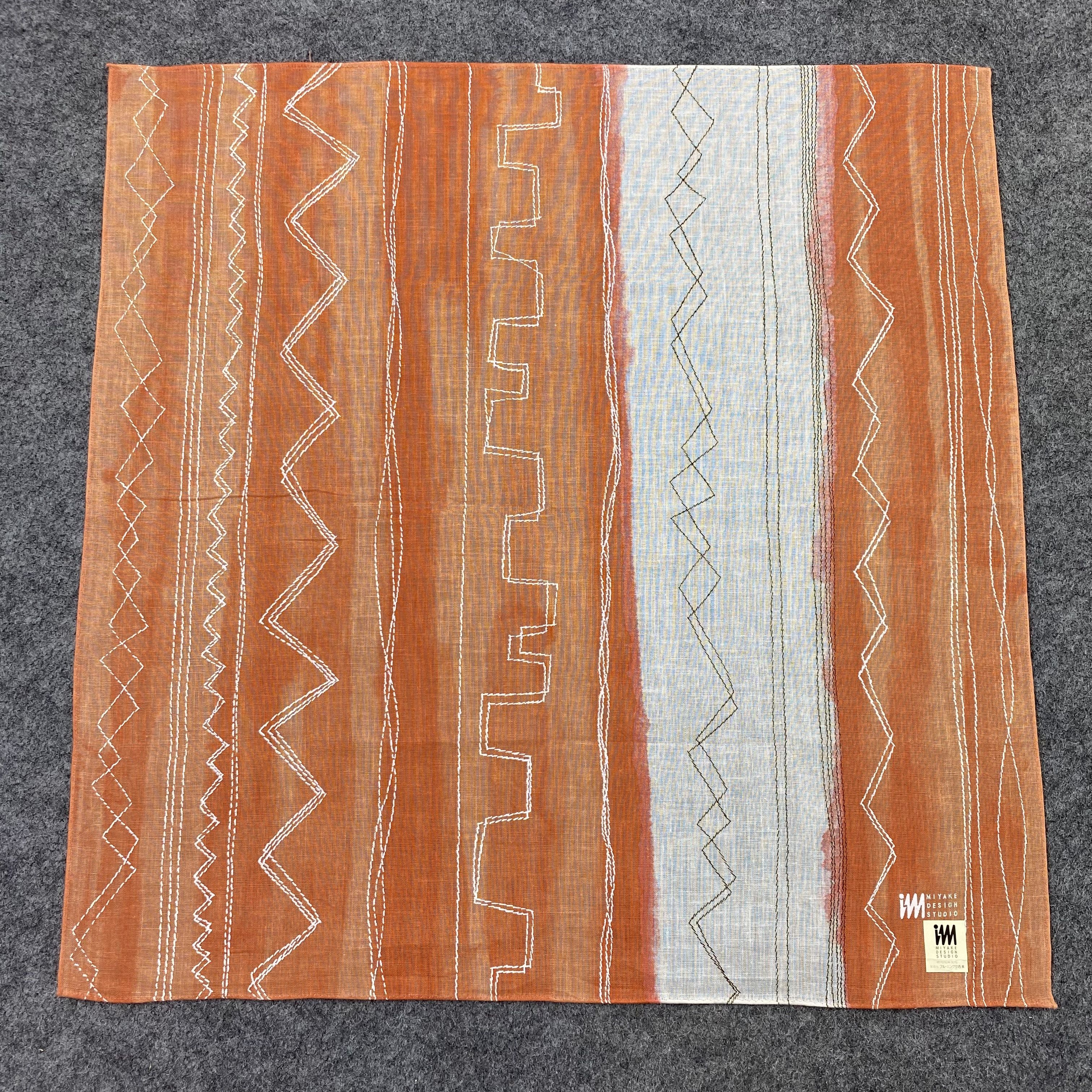 Issey Miyake Issey Miyake Handkerchief Neckerchief Bandana-B1685 Size ONE SIZE - 3 Thumbnail