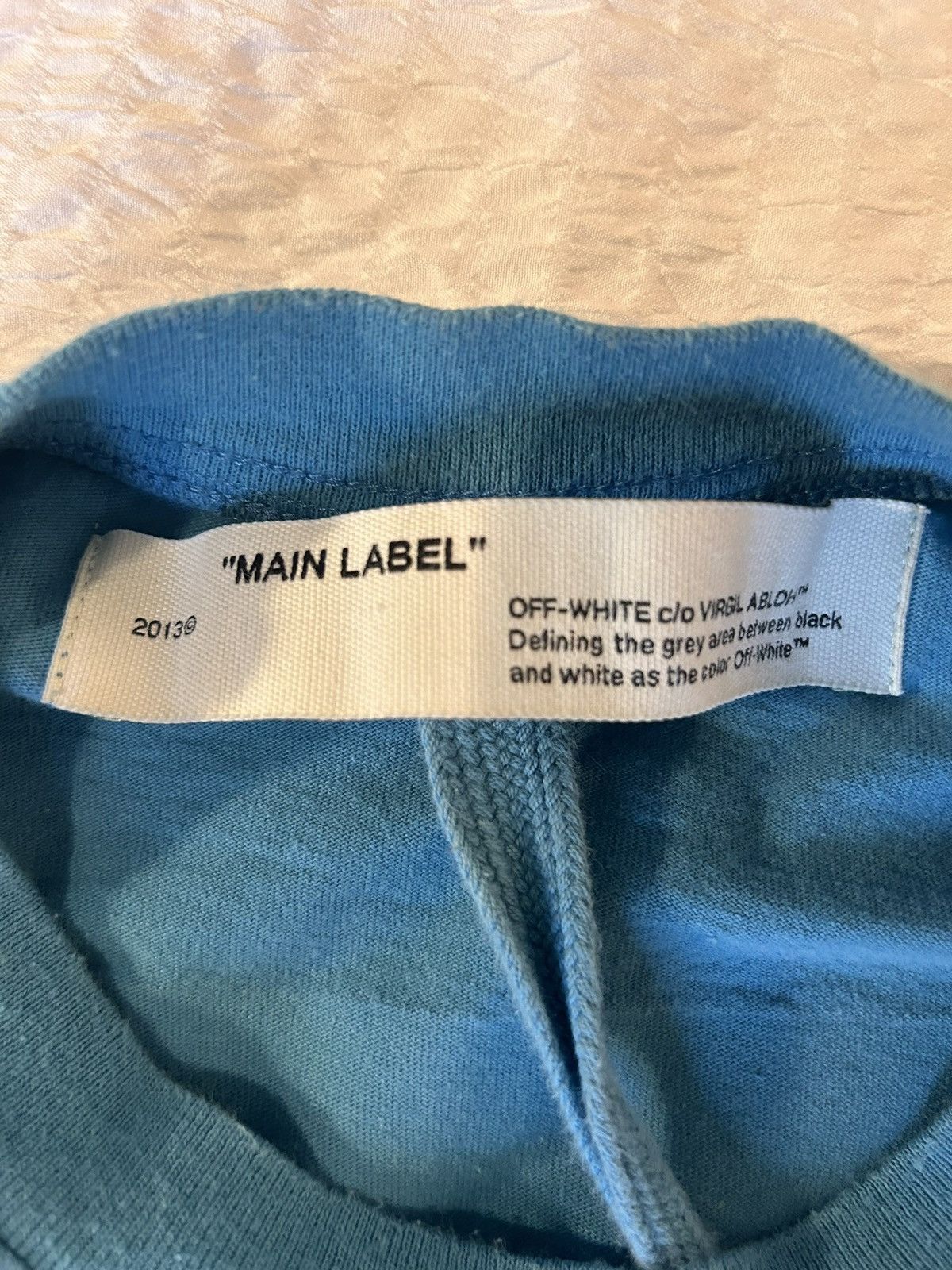Off-White Off-White Arachno Short Sleeve Blue LOOSE Size US XS / EU 42 / 0 - 3 Thumbnail