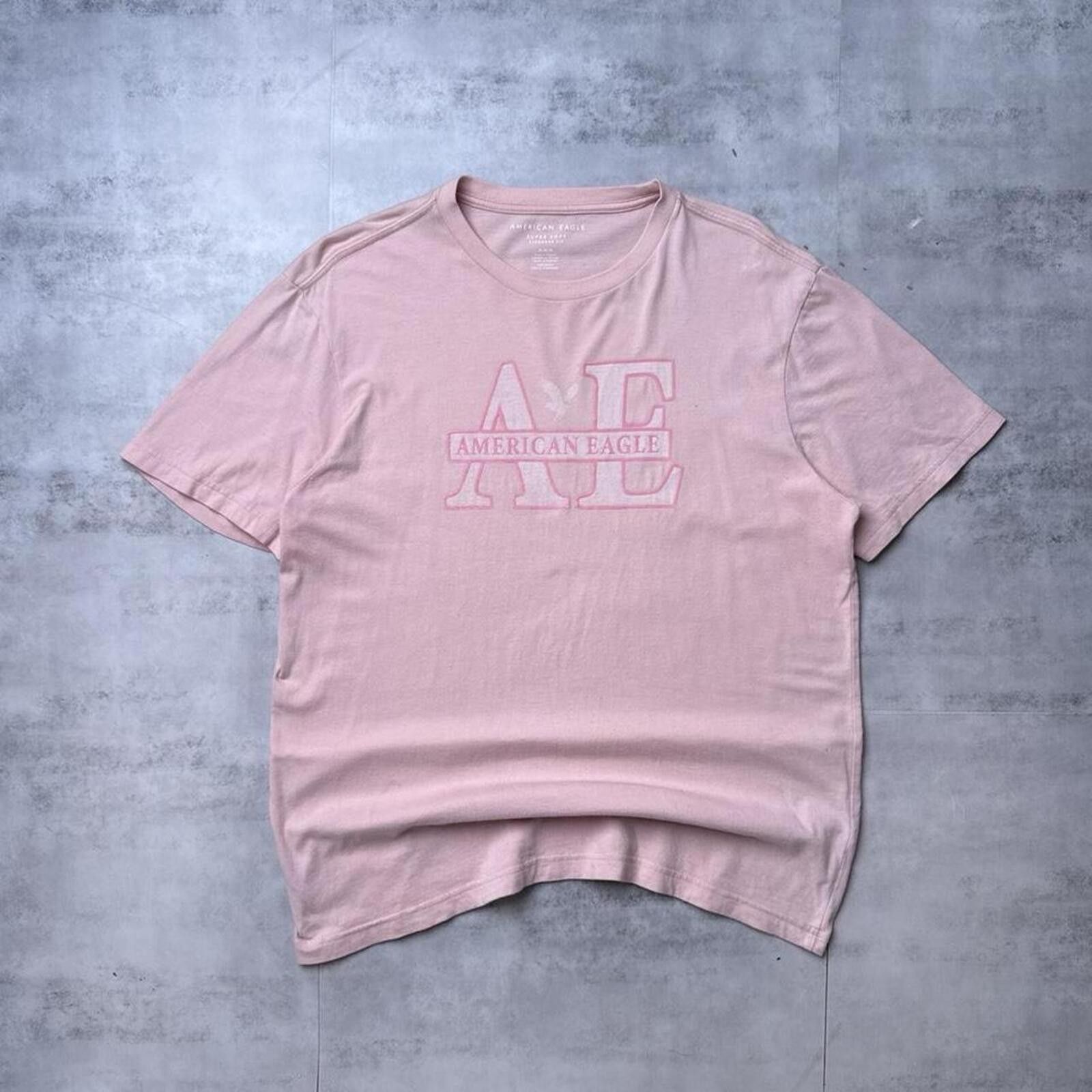American Eagle Outfitters Y2K American Eagle 00s Pink T shirt Size US M / EU 48-50 / 2 - 1 Thumbnail