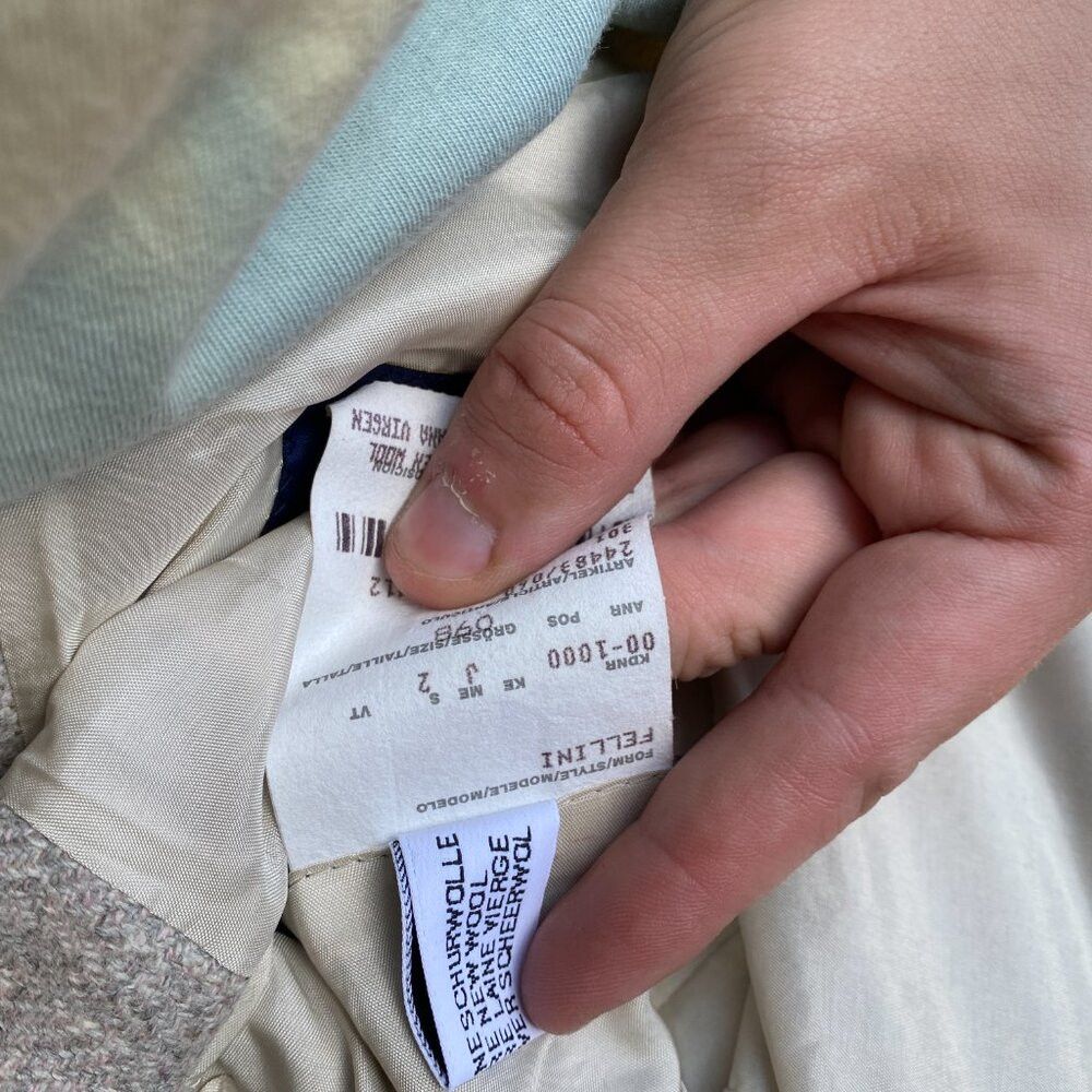 Hugo Boss Hugo Boss Lambswool Micro Patterned Multipocket Jacket Larg Size US L / EU 52-54 / 3 - 5 Thumbnail