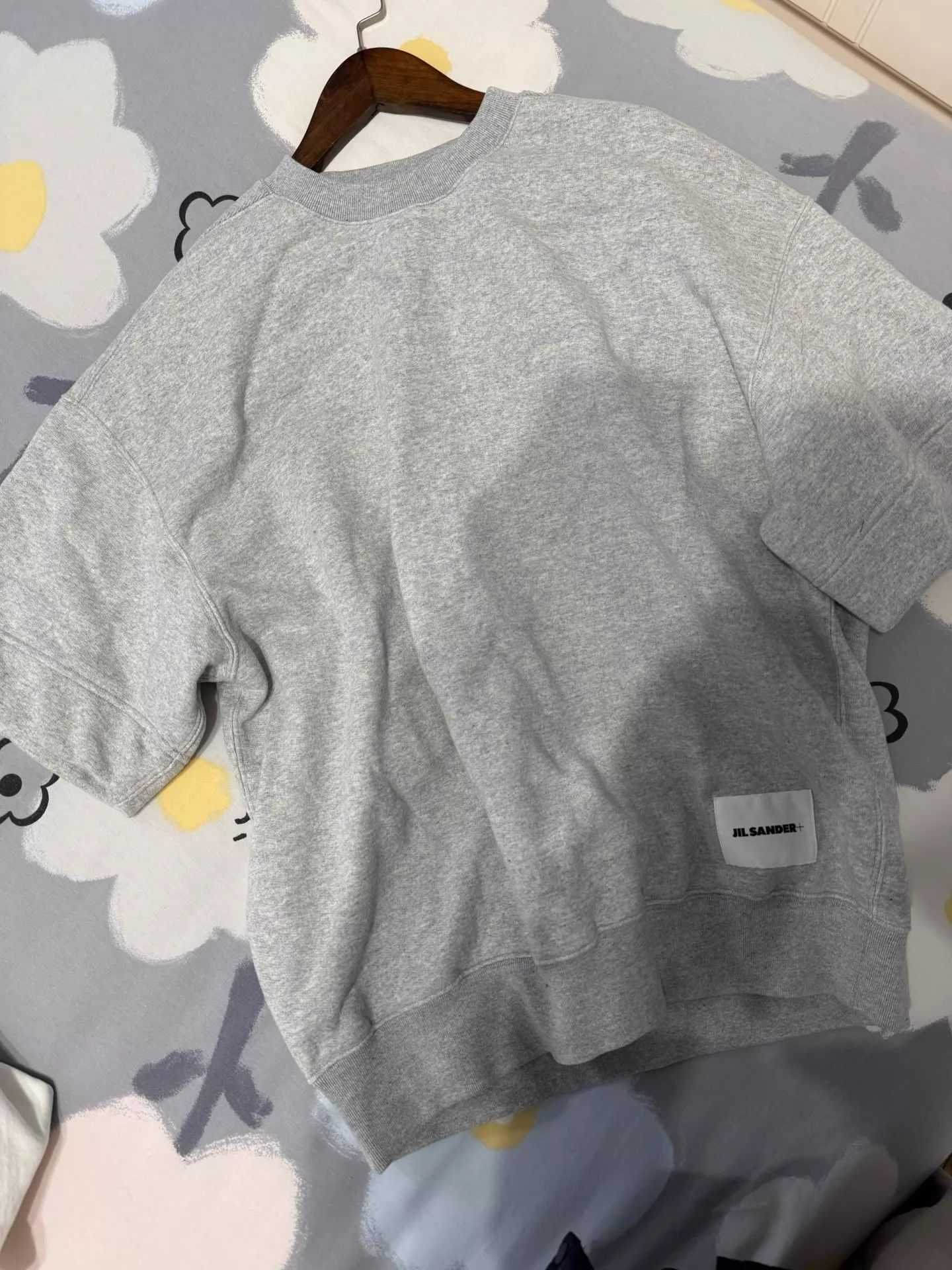 Jil Sander Jil Sander Oversized Short-Sleeve Sweatshirt 9/10 Authentic Size S / US 4 / IT 40 - 2 Thumbnail