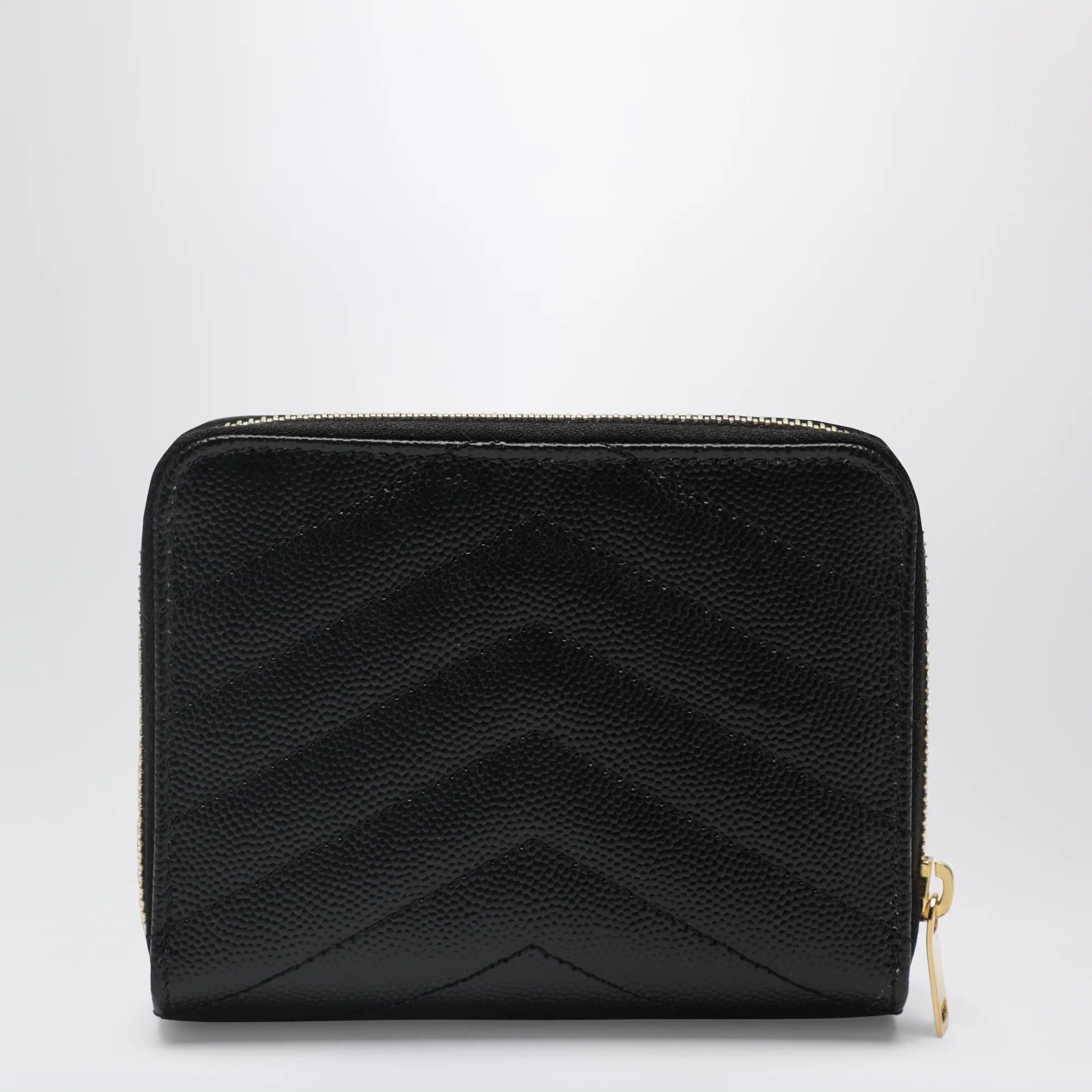 Saint Laurent Paris o1d2blof0526 Size: OS / Cassandre Quilted Compact Zip Size ONE SIZE - 2 Thumbnail