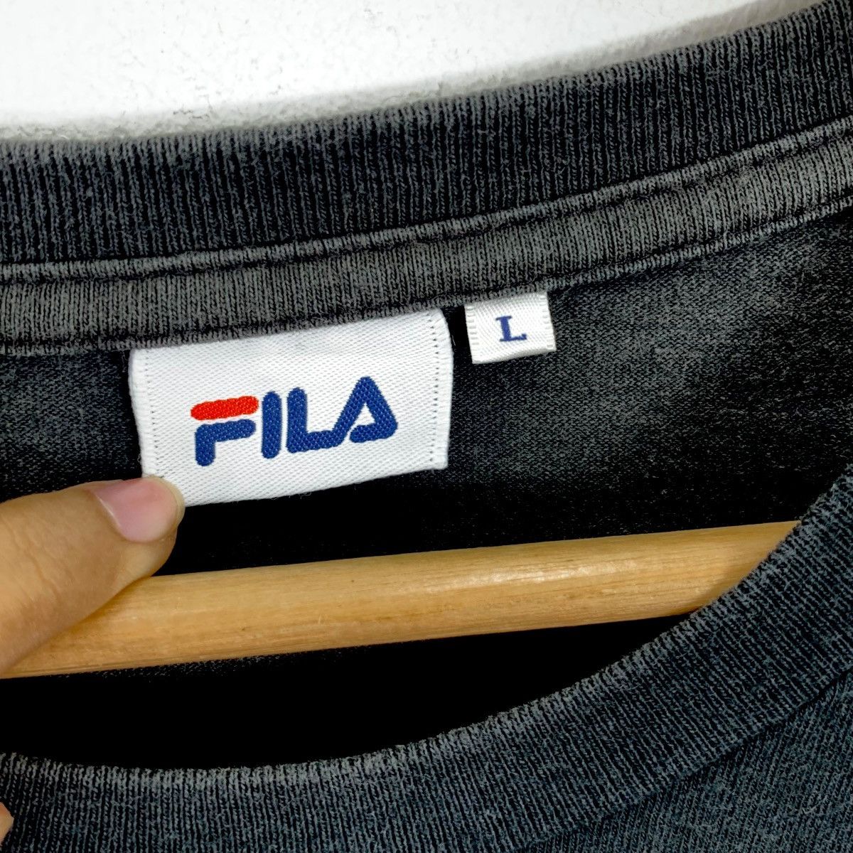 Fila FILA BIELLA ITALIA F Big Logo Sportswear Tee Shirt Top Size L / US 10 / IT 46 - 7 Thumbnail