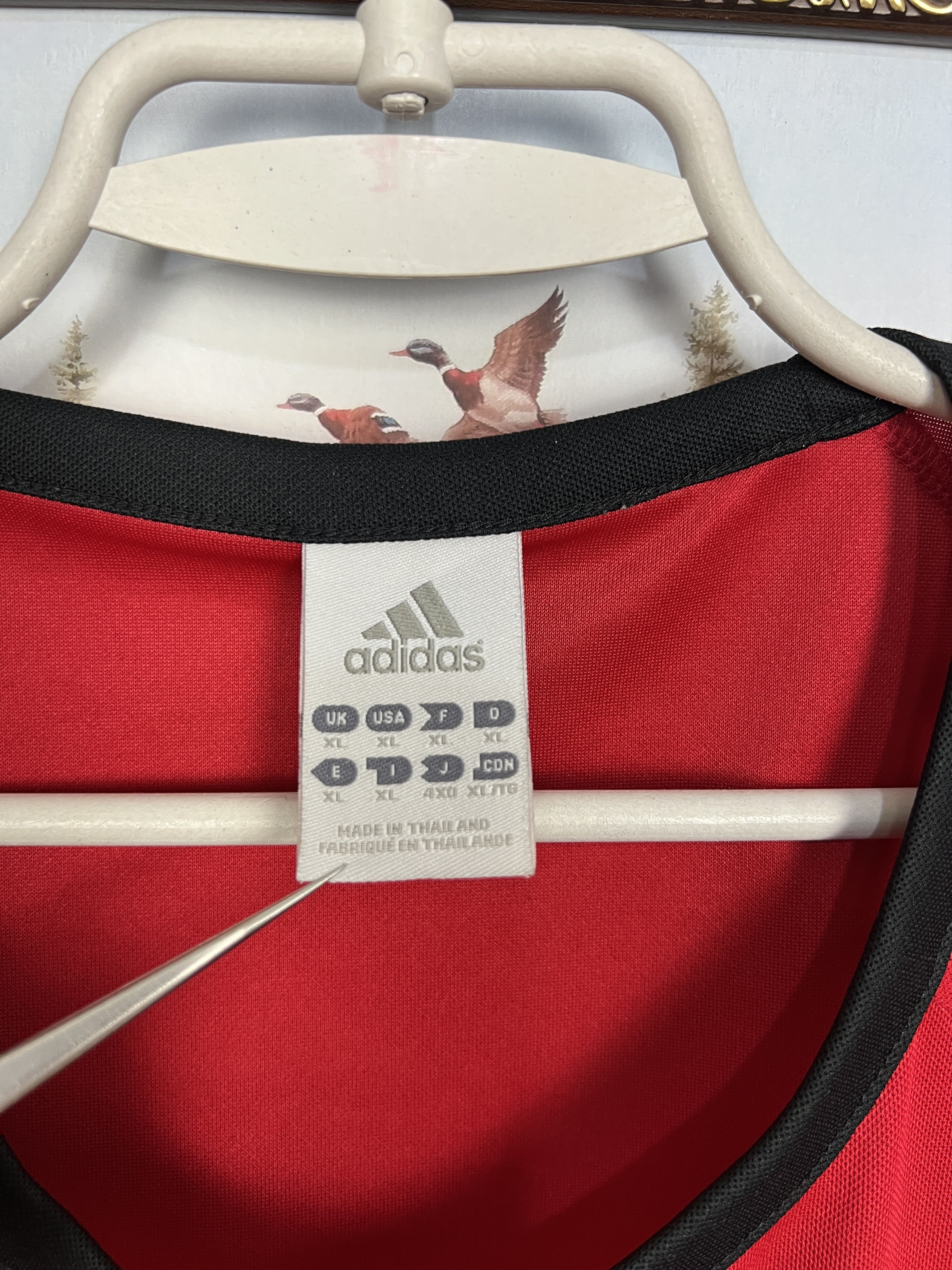 Adidas Germany Away football shirt 2005 Soccer Adidas Jersey Mens Size US XL / EU 56 / 4 - 5 Thumbnail