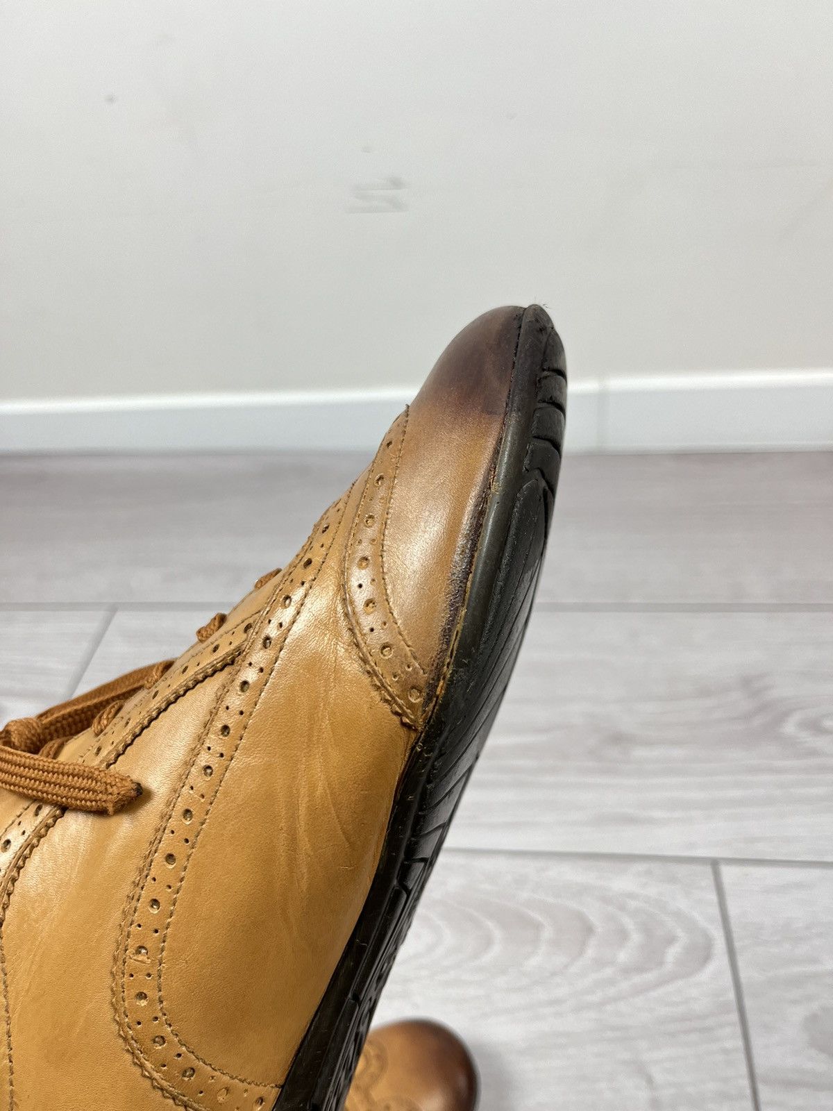 Louis Vuitton Louis Vuitton Baskets Camel Leather Brogues Shoes 9 us Size US 9 / EU 42 - 10 Thumbnail