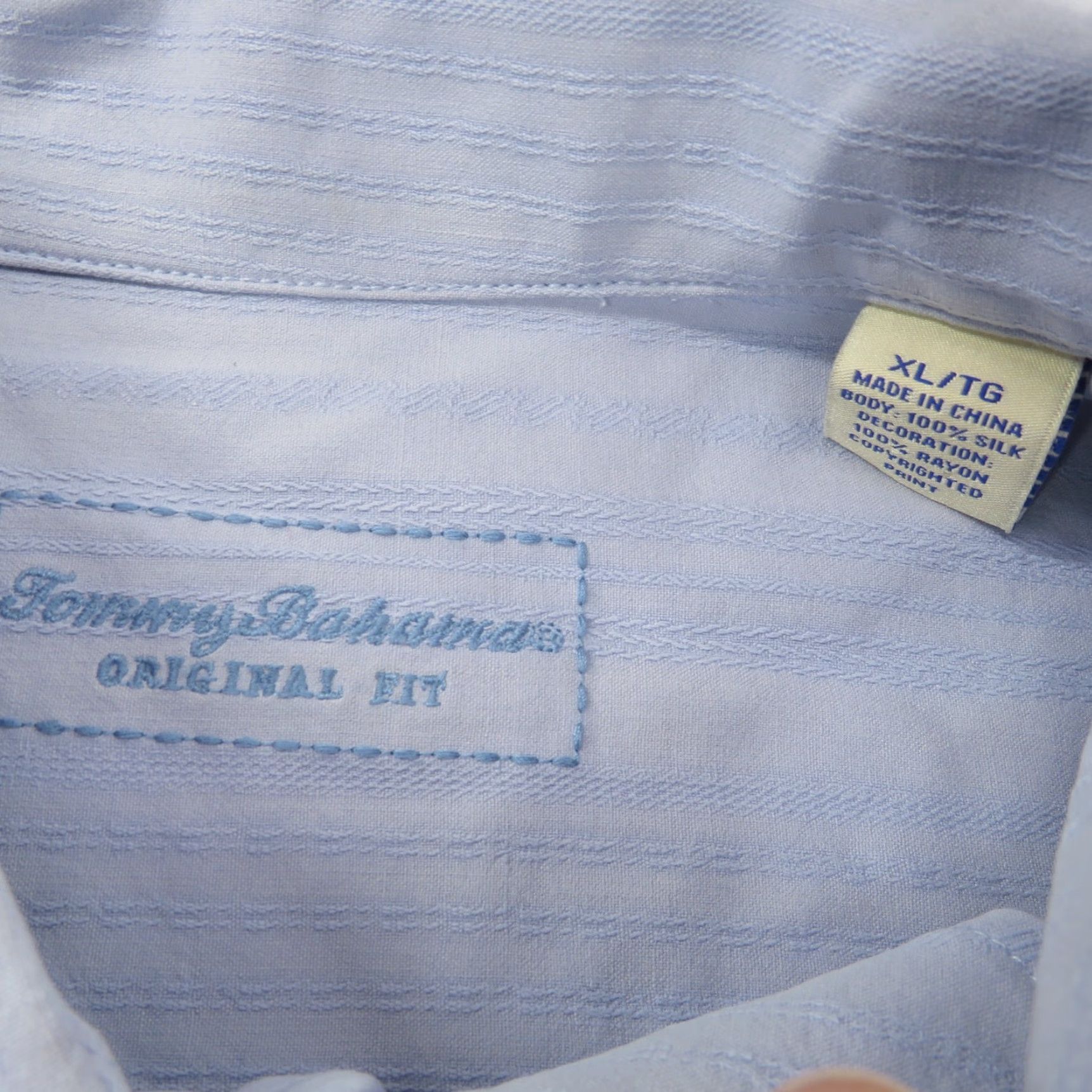 Tommy Bahama Tommy Bahama Shirt XL Men Silk Embroidered Paradise Fairway Camp Golf Palm Beach Shirt Size US XL / EU 56 / 4 - 6 Thumbnail