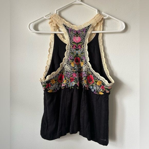 Anthropologie Anthropologie Akemi Kin Mosley Floral Racerback Shirt Size XS / US 0-2 / IT 36-38 - 4 Thumbnail