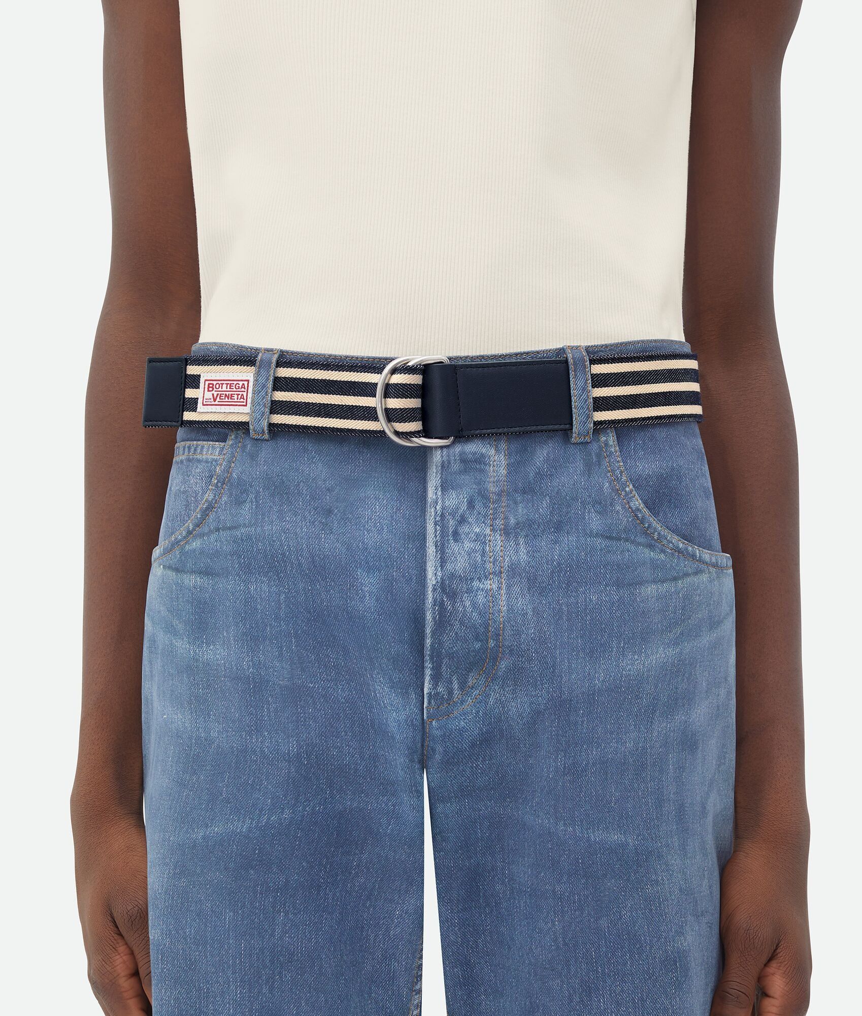 Bottega Veneta o1lf3ng10925 Size: M Webbing Nastro Belt in Multicolor Size ONE SIZE - 2 Thumbnail