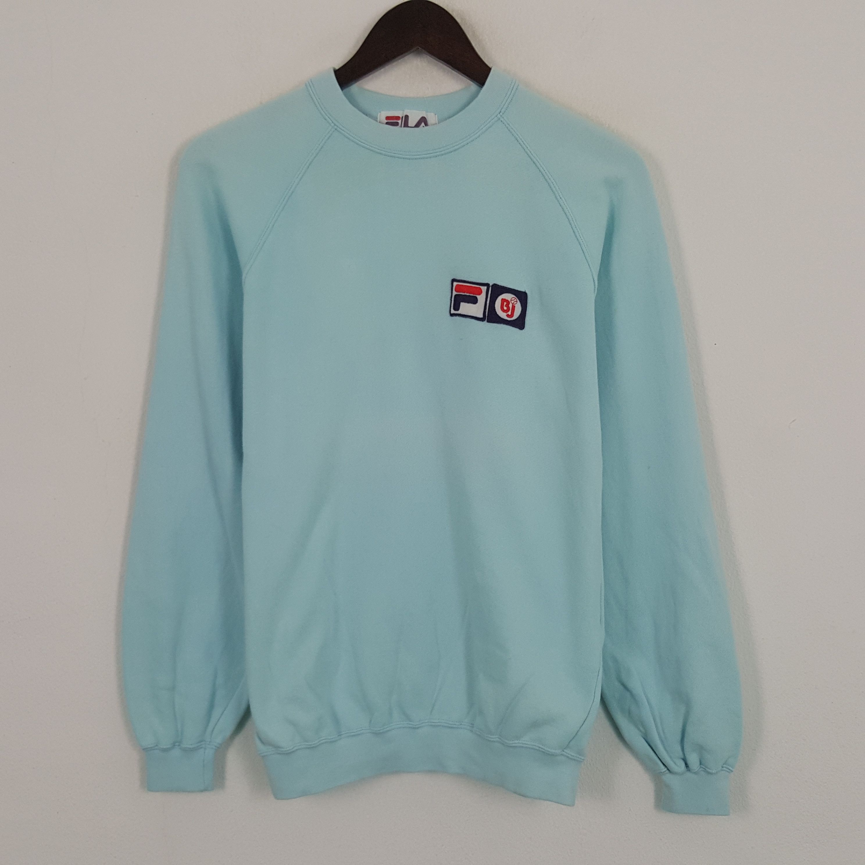 Bjorn Borg × Fila Vintage Fila x Bjorn Borg Rare Logo Style Sweatshirt Size US S / EU 44-46 / 1 - 1 Thumbnail