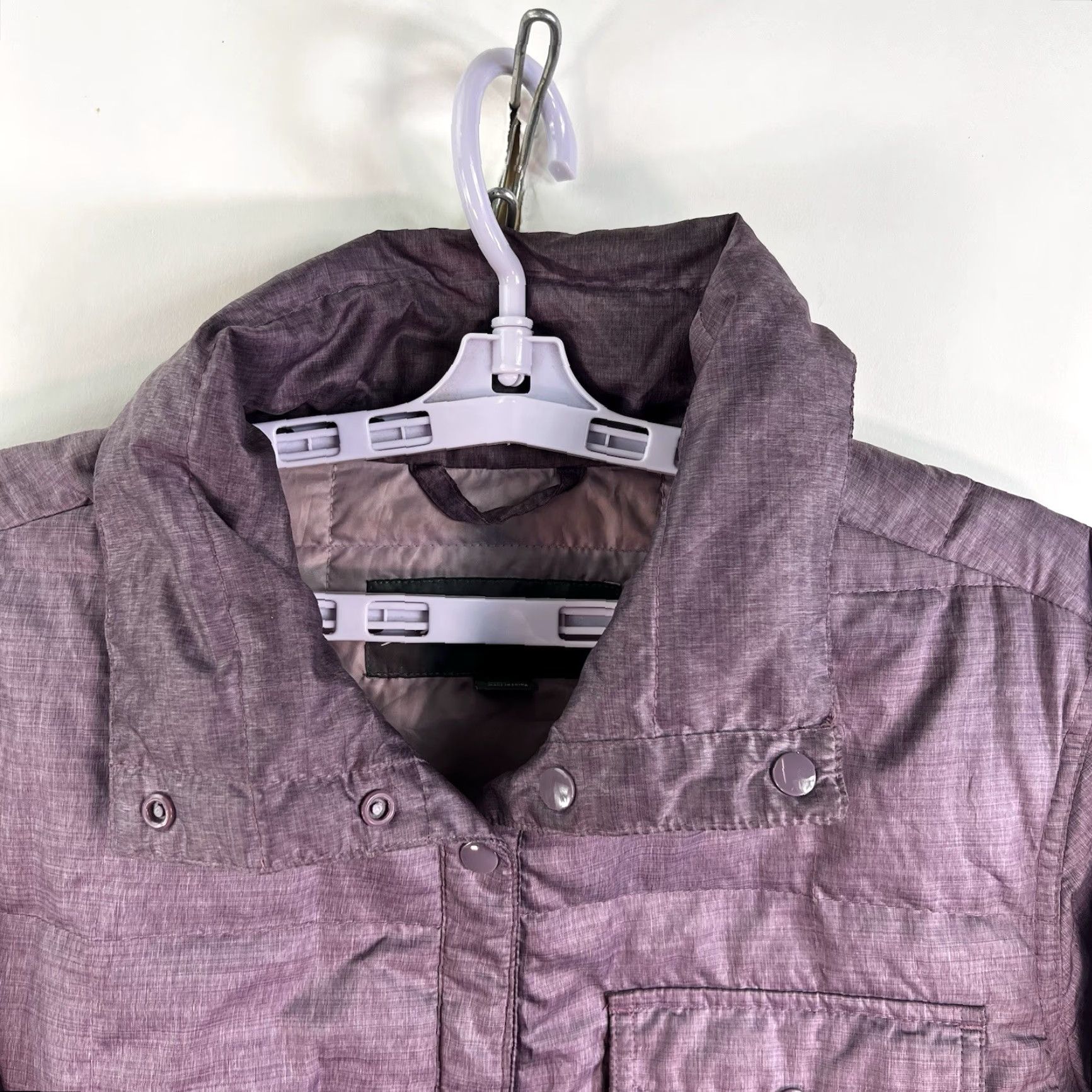 Eddie Bauer Eddie Bauer Light Weight Down Quilted Jacket Womens Size XL Mauve Size XL / US 12-14 / IT 48-50 - 3 Thumbnail