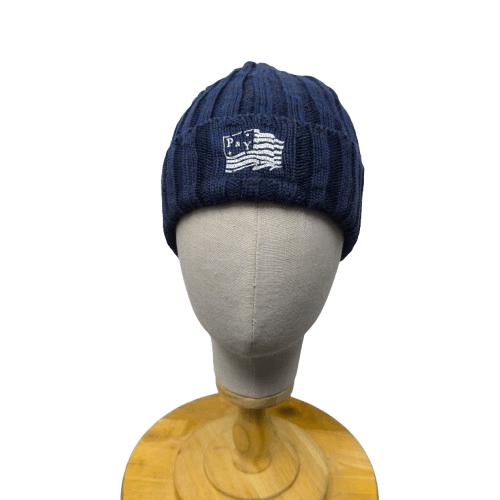 Japanese Brand 💥 Perple & yellow japan flag design beanie hat Size ONE SIZE - 1 Thumbnail