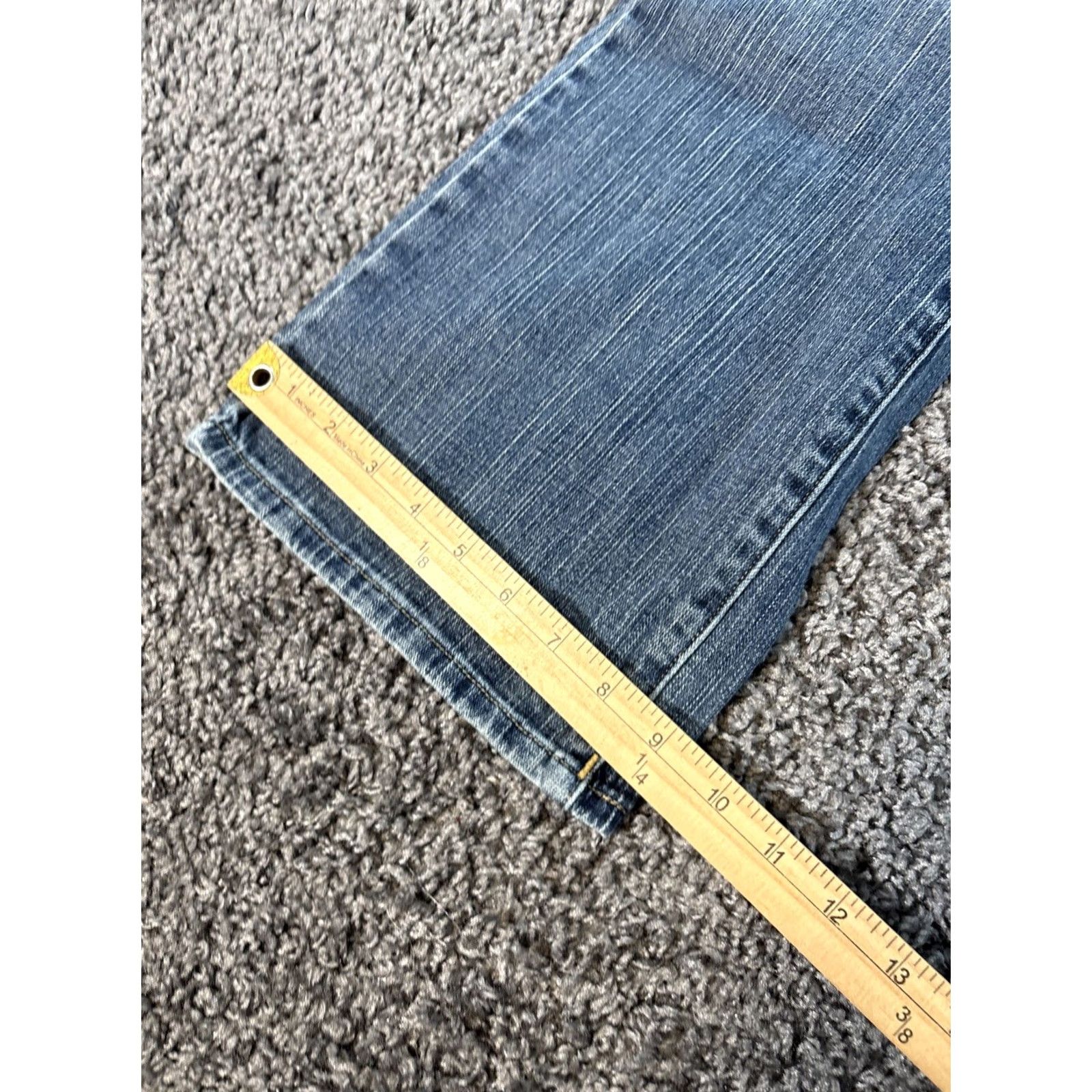 Levi's VINTAGE Levi’s 529 Jeans Bootcut Women 30x29 Slim Low Rise Denim Blue 5-Pocket Levi’s 500 Series Womens Boys Girls Mens Size 30" / US 8 / IT 44 - 3 Thumbnail