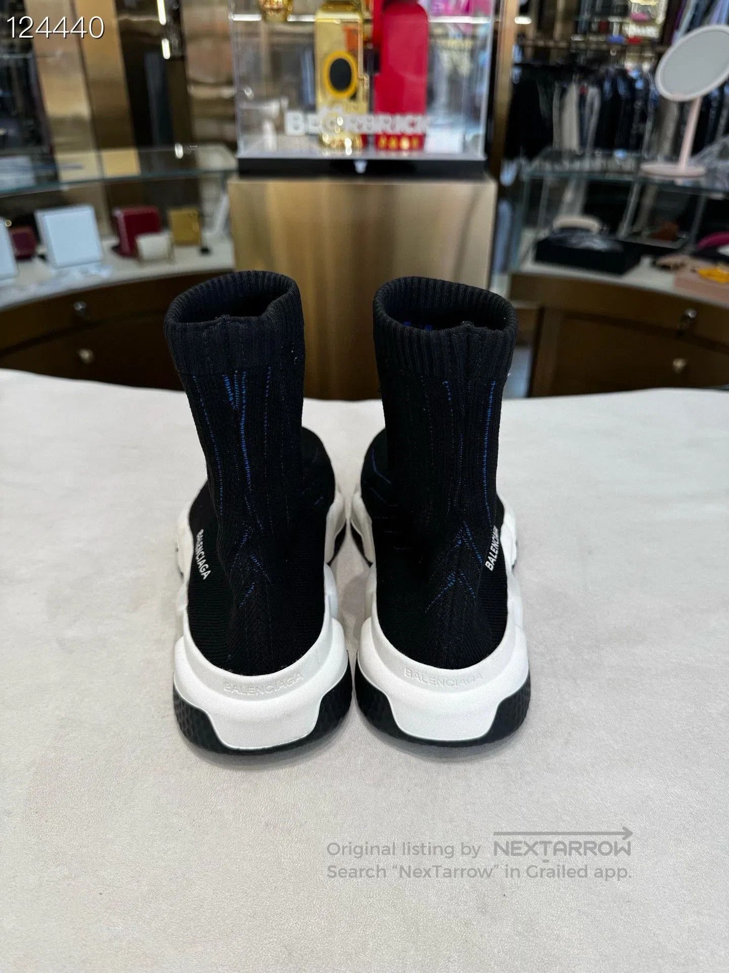 Balenciaga Balenciaga Black Sock Shoes Size 36. Size US 5 / IT 35 - 3 Thumbnail