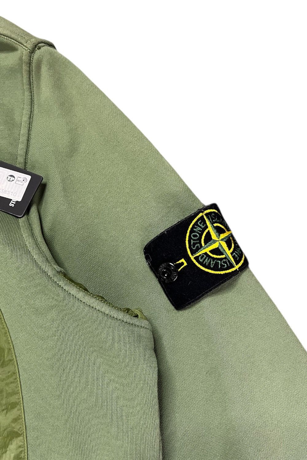 Stone Island Stone Island S/S 23 Olive Patch Pocket Sweatshirt Size US S / EU 44-46 / 1 - 4 Thumbnail