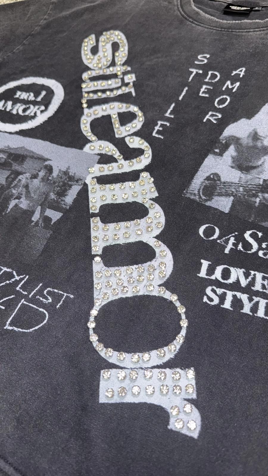 Other Stile Dé Amor Black No Stylist Tee Size US XXL / EU 58 / 5 - 2 Thumbnail