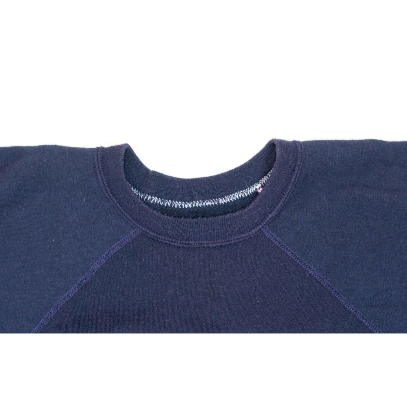 Vintage VINTAGE Pannill Sweatshirt Women M Blue 80s USA Crew Neck Pullover Satin Cotton Blend Regular Size Size M / US 6-8 / IT 42-44 - 6 Thumbnail