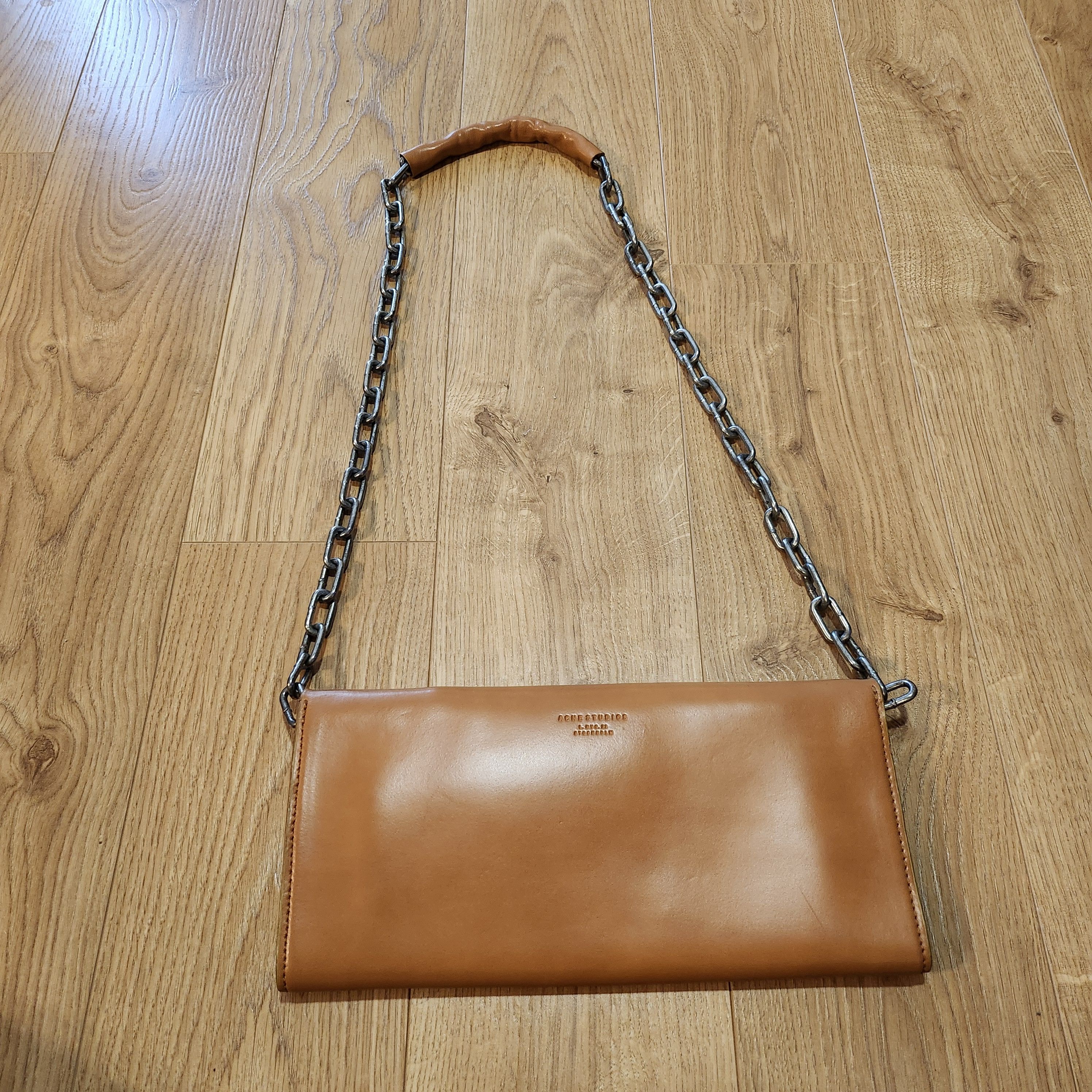 Acne Studios × Designer Acne Studios Chain handbag Leather Size ONE SIZE - 10 Thumbnail