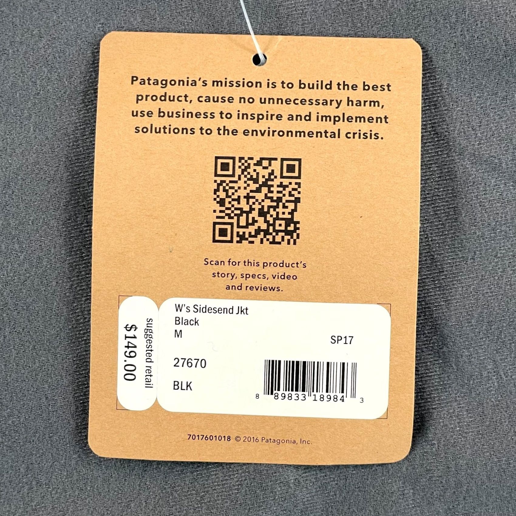 Patagonia Patagonia Sidesend Jacket Women Medium Black DWR Logo Gorpcore NWT Size M / US 6-8 / IT 42-44 - 4 Thumbnail