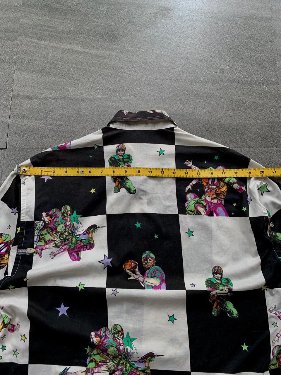 Versace FREE TAX ! Vintage Baseball Checkered Shirt Size US M / EU 48-50 / 2 - 12 Thumbnail