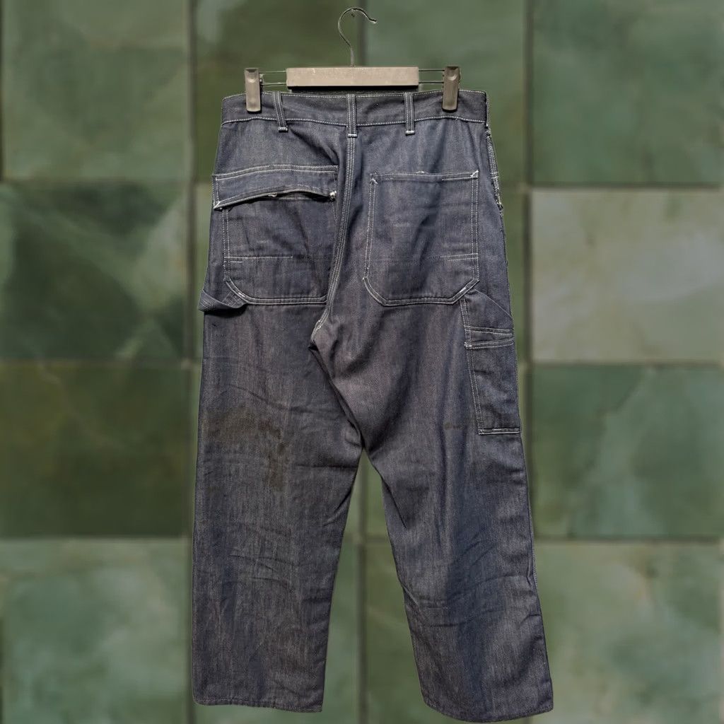 Sears VINTAGE Sears Sanforized Blue Cotton Men’s Carpenter Pants Sz 30 Size US 30 / EU 46 - 1 Thumbnail