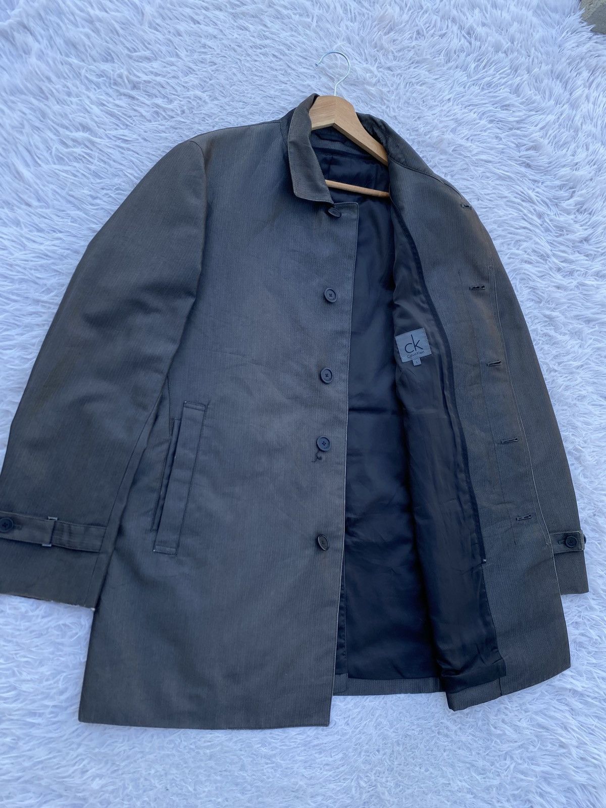 Calvin Klein Rare Vintage Calvin Klein Button Front Coat/Jacket Size US M / EU 48-50 / 2 - 6 Thumbnail