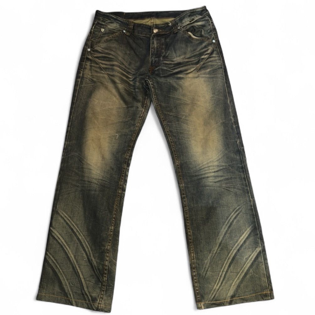 Denim & Co. Vintage 90s Distressed Rusty Denim AVH Custome Size US 32 / EU 48 - 3 Thumbnail