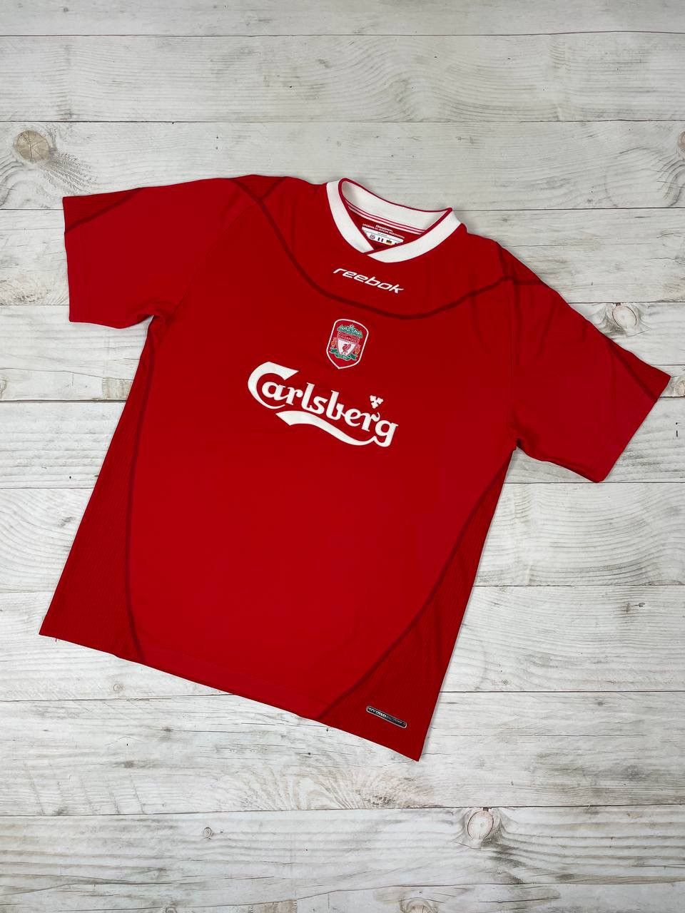 Reebok Vintage Reebok Liverpool 2002 2004 Home Shirt Soccer Jersey Size US M / EU 48-50 / 2 - 1 Thumbnail