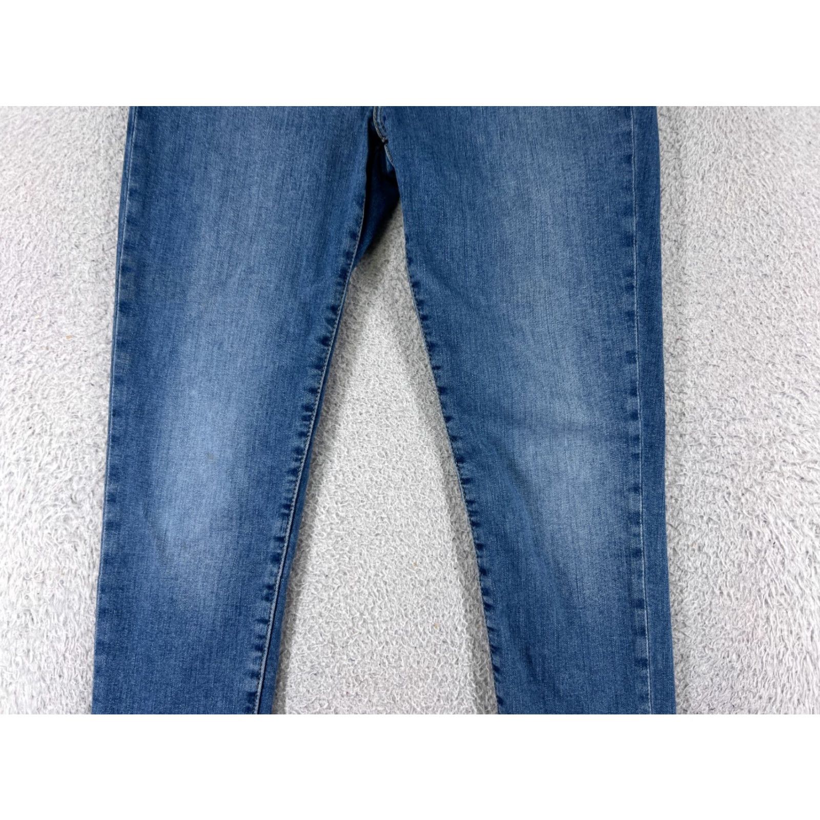 Levi's Levi's Jeans Women 31 Blue Denim Skinny High Rise 700 Series 5-Pocket Regular Stretch Cotton Size 24" / US 00 / IT 34 - 7 Thumbnail
