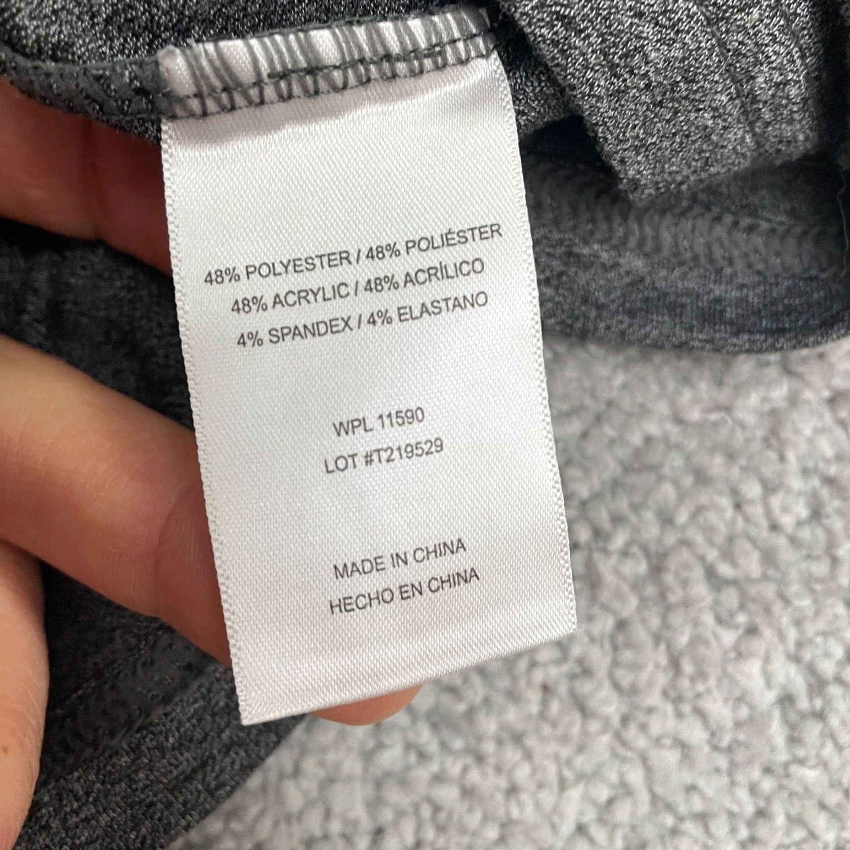 Vintage 32 Degrees Shirt Womens Small Gray Long Sleeve Crew Neck Active Outdoor Top Size S / US 4 / IT 40 - 5 Thumbnail