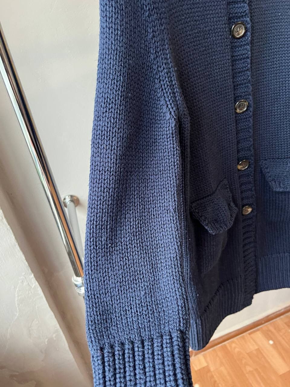 Total Luxury Spa $1600 RRP CRIMSON PARIS BY SCAGLIONE NAVY CLASSIC CARDIGAN L Size L / US 10 / IT 46 - 6 Thumbnail