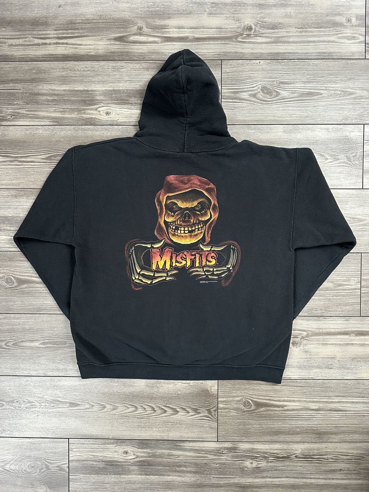 Band Tees Vintage Y2K Misfits Band Hoodie Grunge Size US XL / EU 56 / 4 - 2 Thumbnail