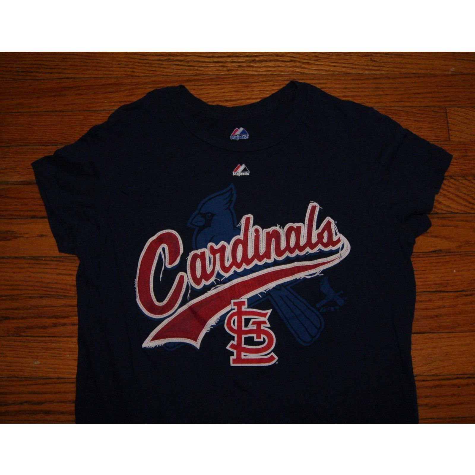Majestic St Louis Cardinals Majestic Womens L TShirt Graphic Print! Size L / US 10 / IT 46 - 2 Thumbnail
