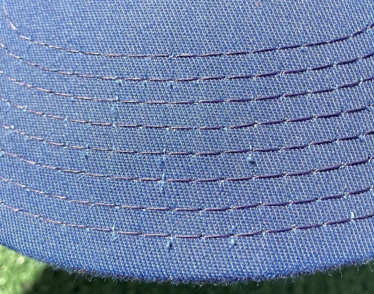 Nike VTG 90’s Nike Embroidered Front & Back Swoosh Snapback Hat Size ONE SIZE - 10 Thumbnail