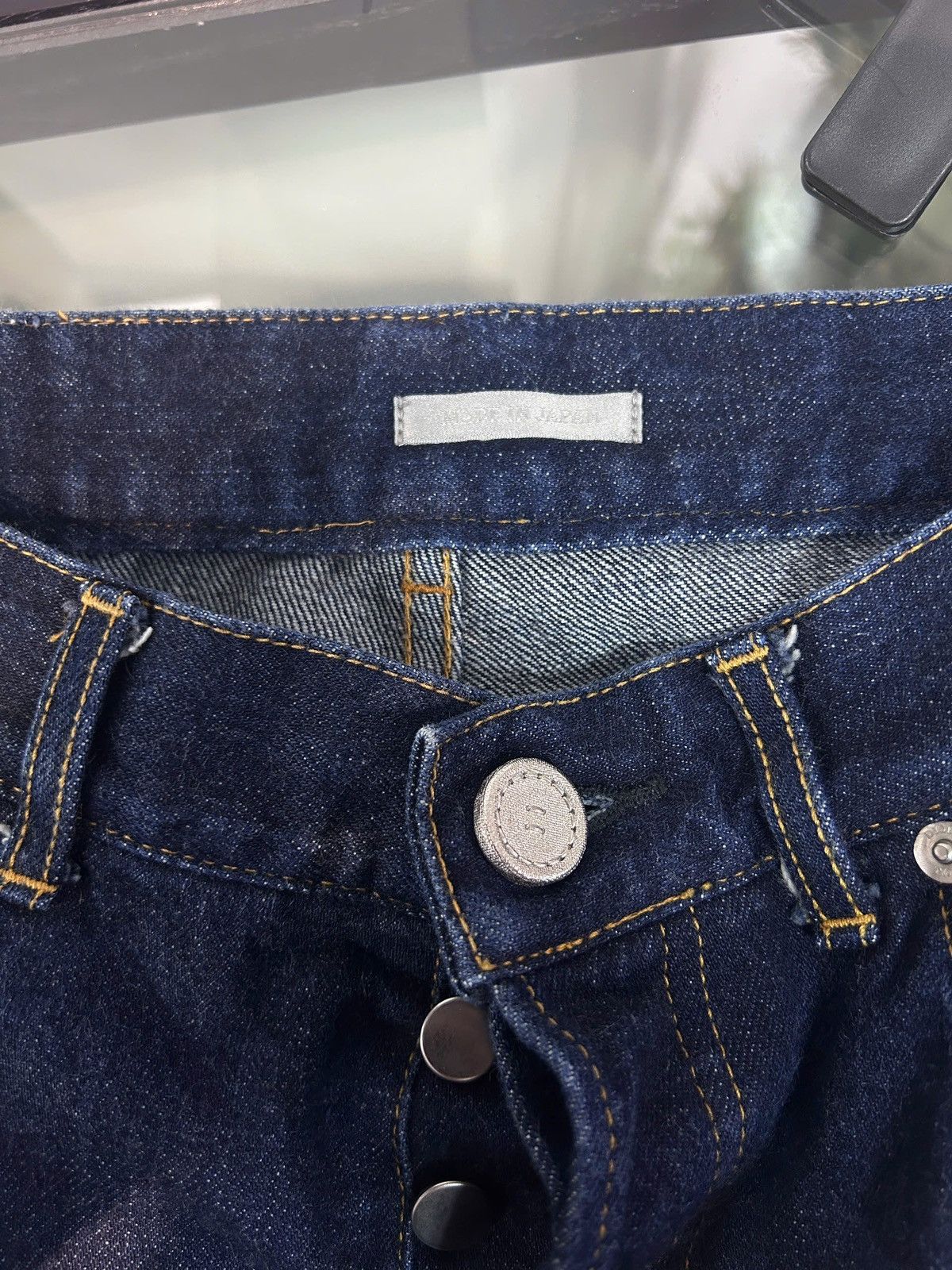 Dior Dior Oblique Blue Raw Cotton Denim Pants Size US 30 / EU 46 - 6 Thumbnail
