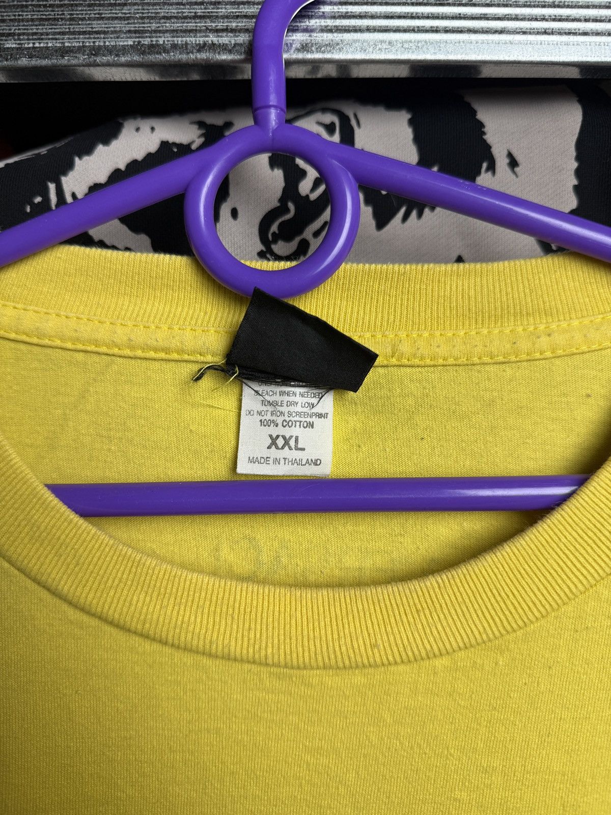Versace Versace vintage Medusa tee big logo stripes Size US XXL / EU 58 / 5 - 7 Thumbnail
