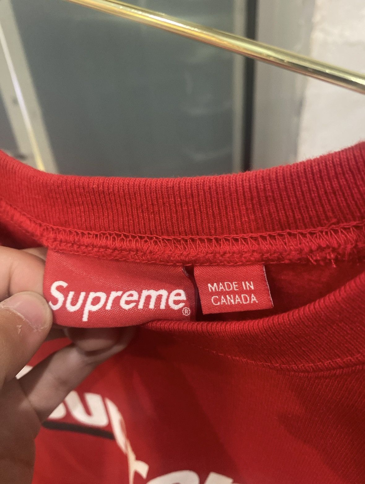 Supreme Supreme Underline Crewneck Size US M / EU 48-50 / 2 - 2 Thumbnail