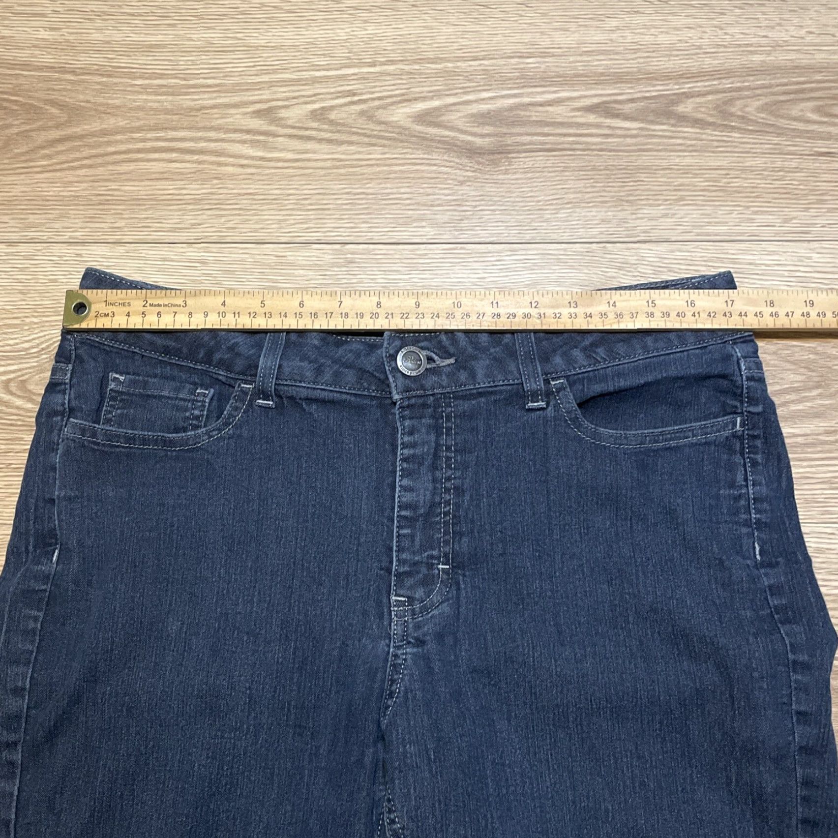 Lee Riders By Lee Jeans Women's Bootcut Stretch Denim Jeans 14M Medium Blue High Rise Sugar Bootcut? Size 36" / US 14 / IT 50 - 4 Thumbnail