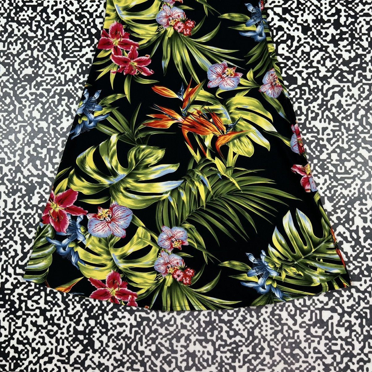 Dolce & Gabbana Vintage 00s Dolce Gabbana Summer Floral Y2K Style Midi Dress Size S / US 4 / IT 40 - 7 Thumbnail