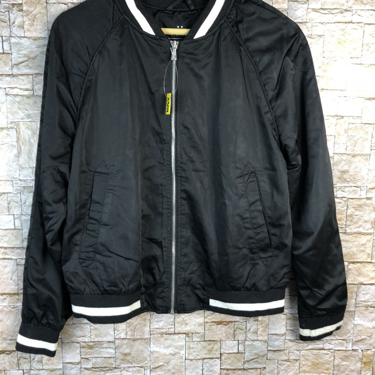 Japanese Brand Outerwear Road Tripper butterfly Black Bombers Jacket #A809 Size M / US 6-8 / IT 42-44 - 5 Thumbnail