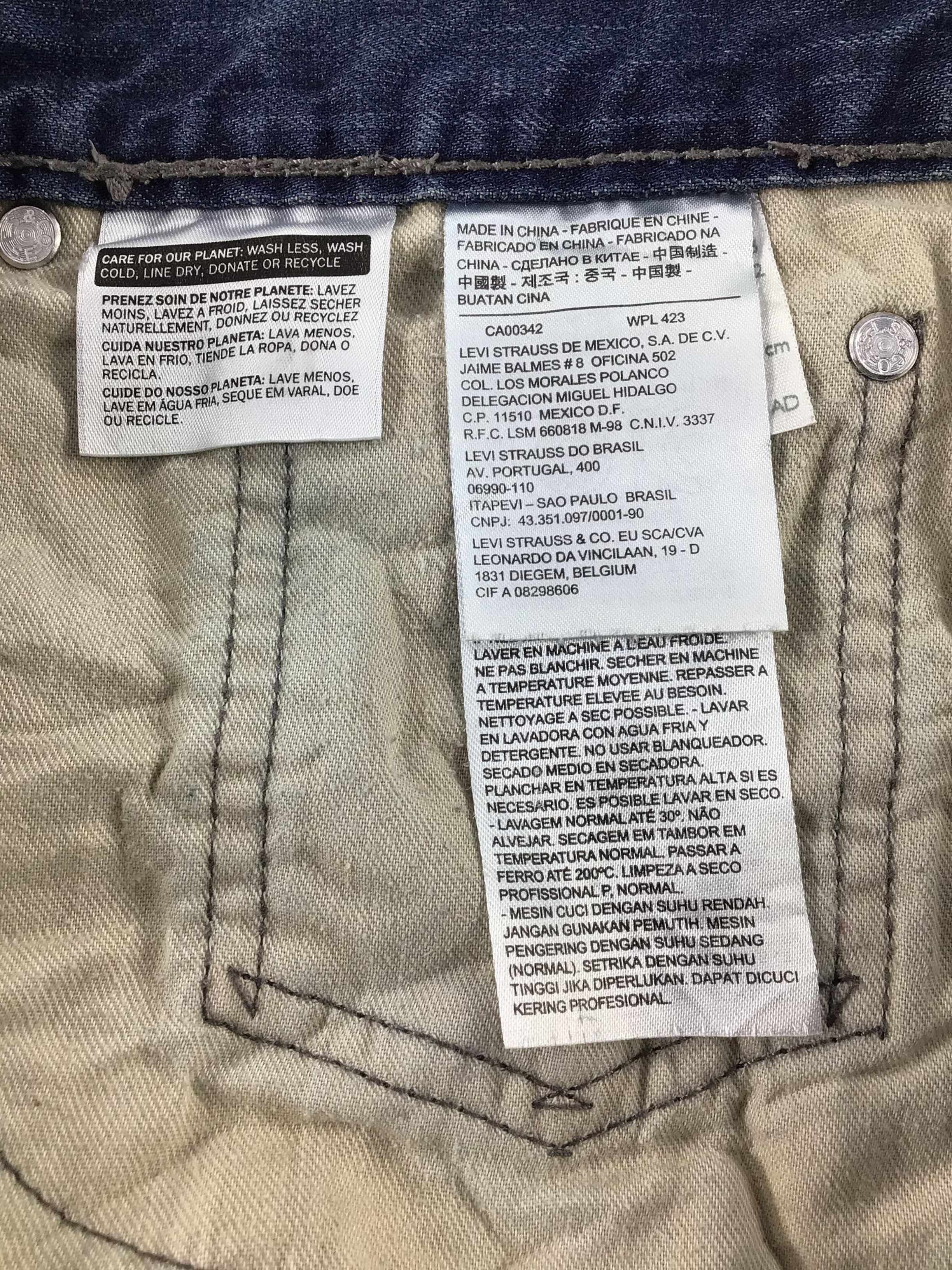 Levi's Vintage Levis 569 Jeans-J722 Size US 43 - 11 Thumbnail