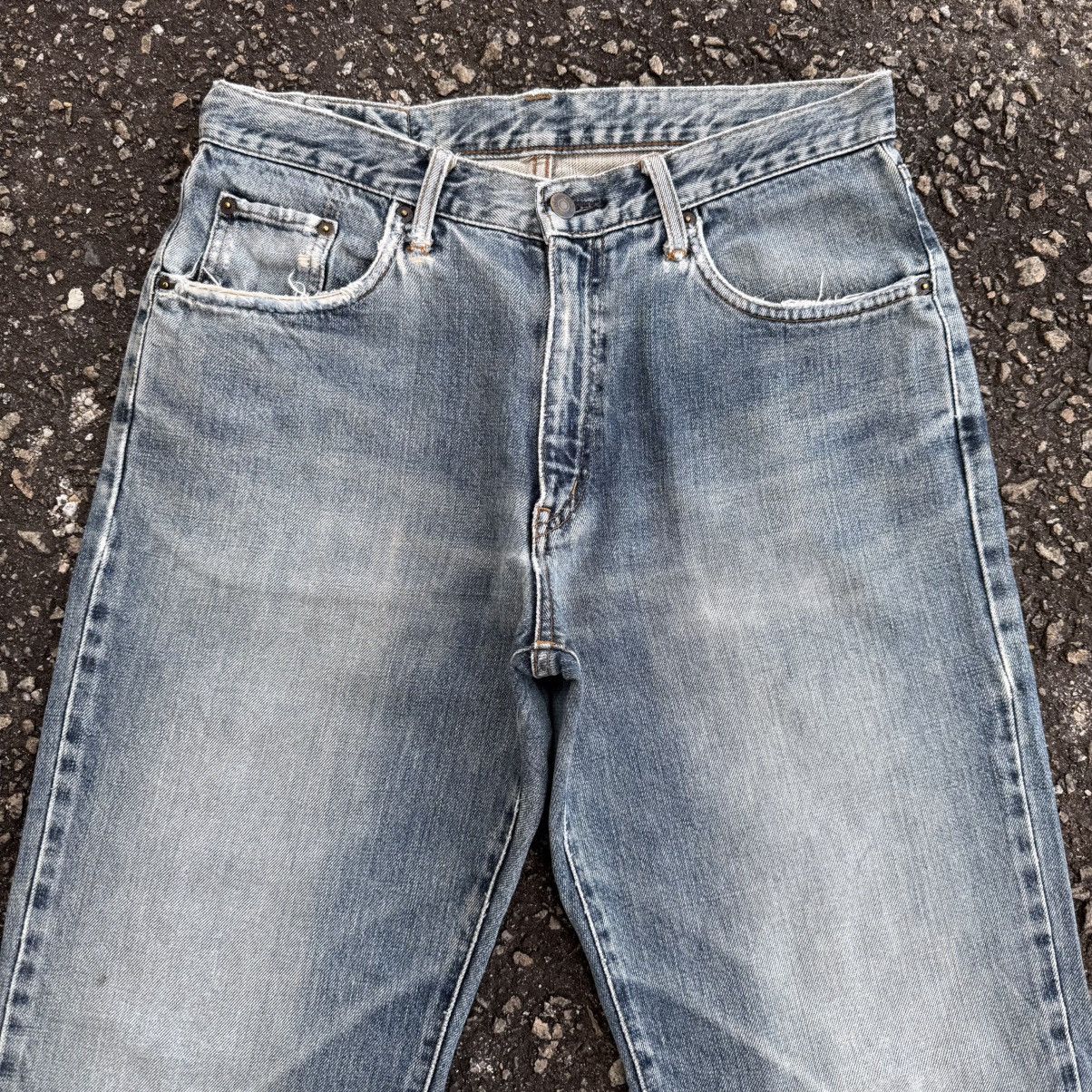 Edwin Vintage Edwin Faded Mud Washer Denim Jean Pants Size US 33 - 2 Thumbnail