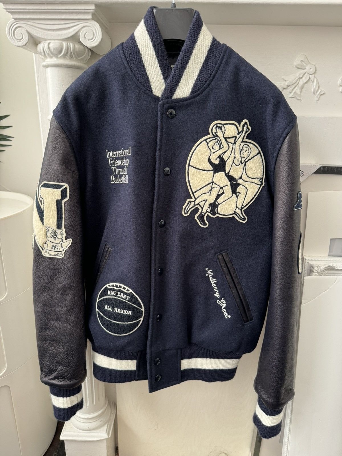 ジャケット・アウター Aime Leon Dore Reversible Varsity Jacket The Reversible Satin Varsity Jacket. Available today 11am