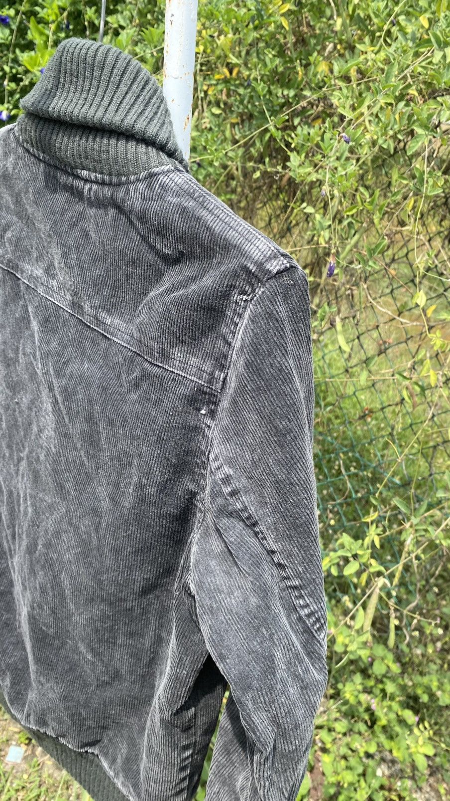 Vintage Black Dog Corduroy Pigment Dyeing Jacket Size US L / EU 52-54 / 3 - 10 Thumbnail