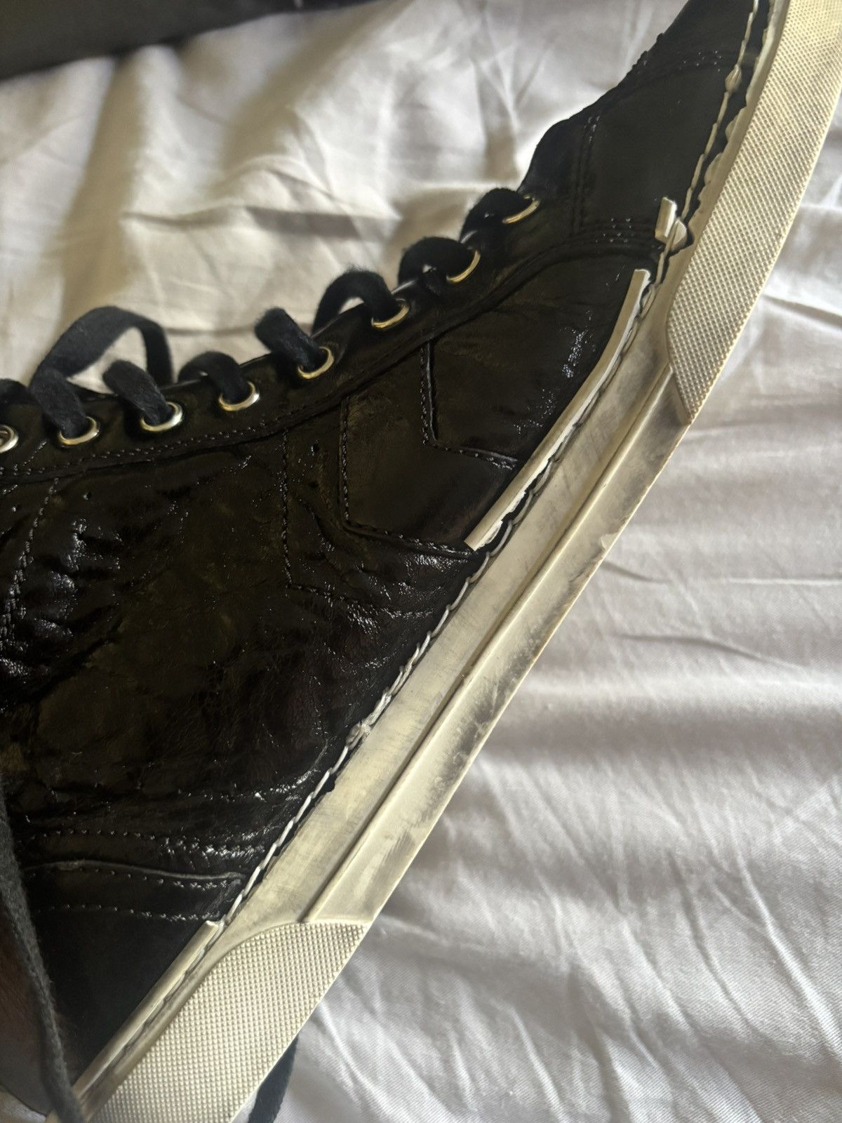 Saint Laurent Paris Saint Laurent Paris “1971 Bad Lieutenant” High Top Sneaker Size US 12 / EU 45 - 23 Thumbnail