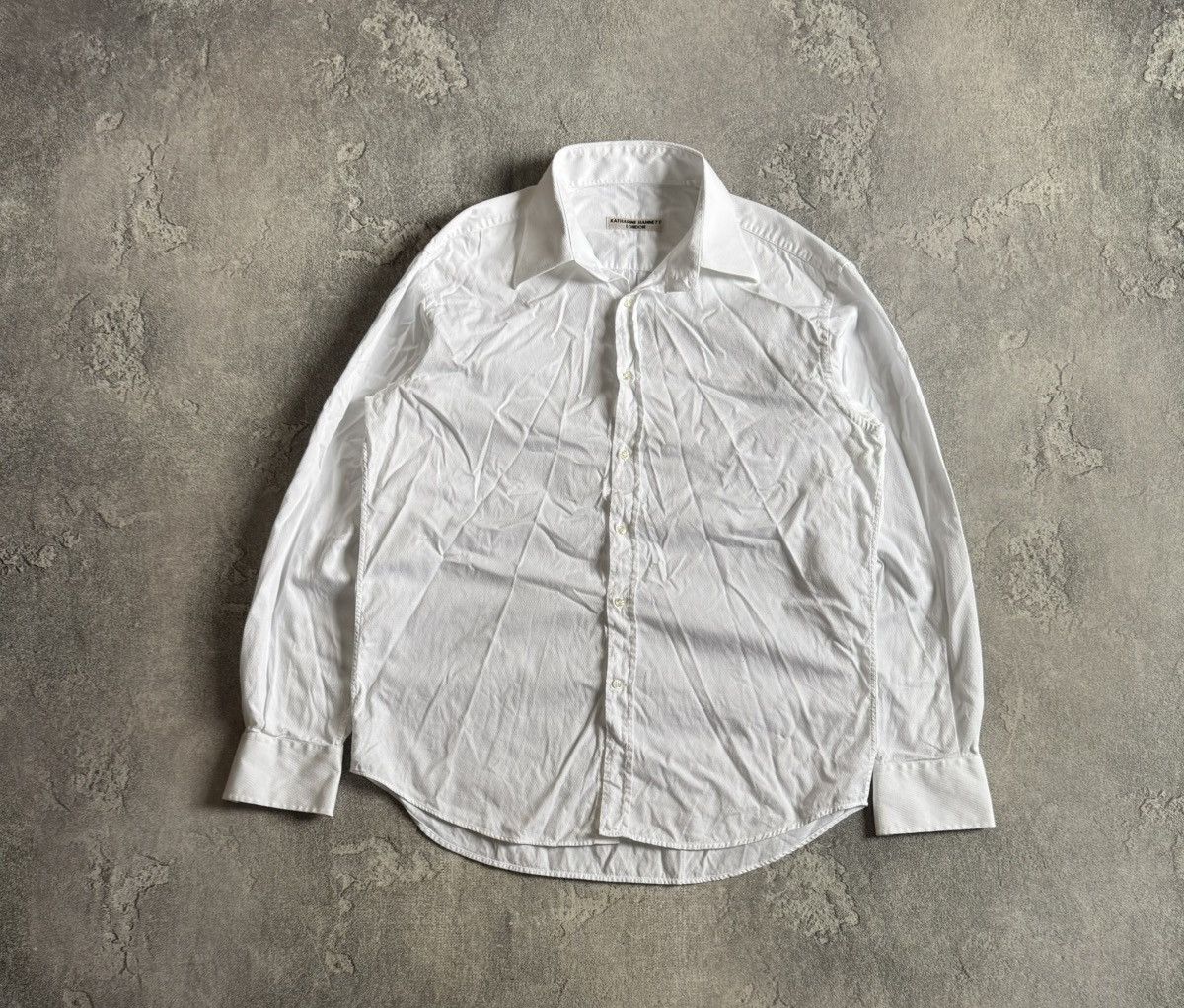 Katharine Hamnett London Katharine Hamnett London 45/18 shirt button up long sleeve Size US XXL / EU 58 / 5 - 8 Thumbnail