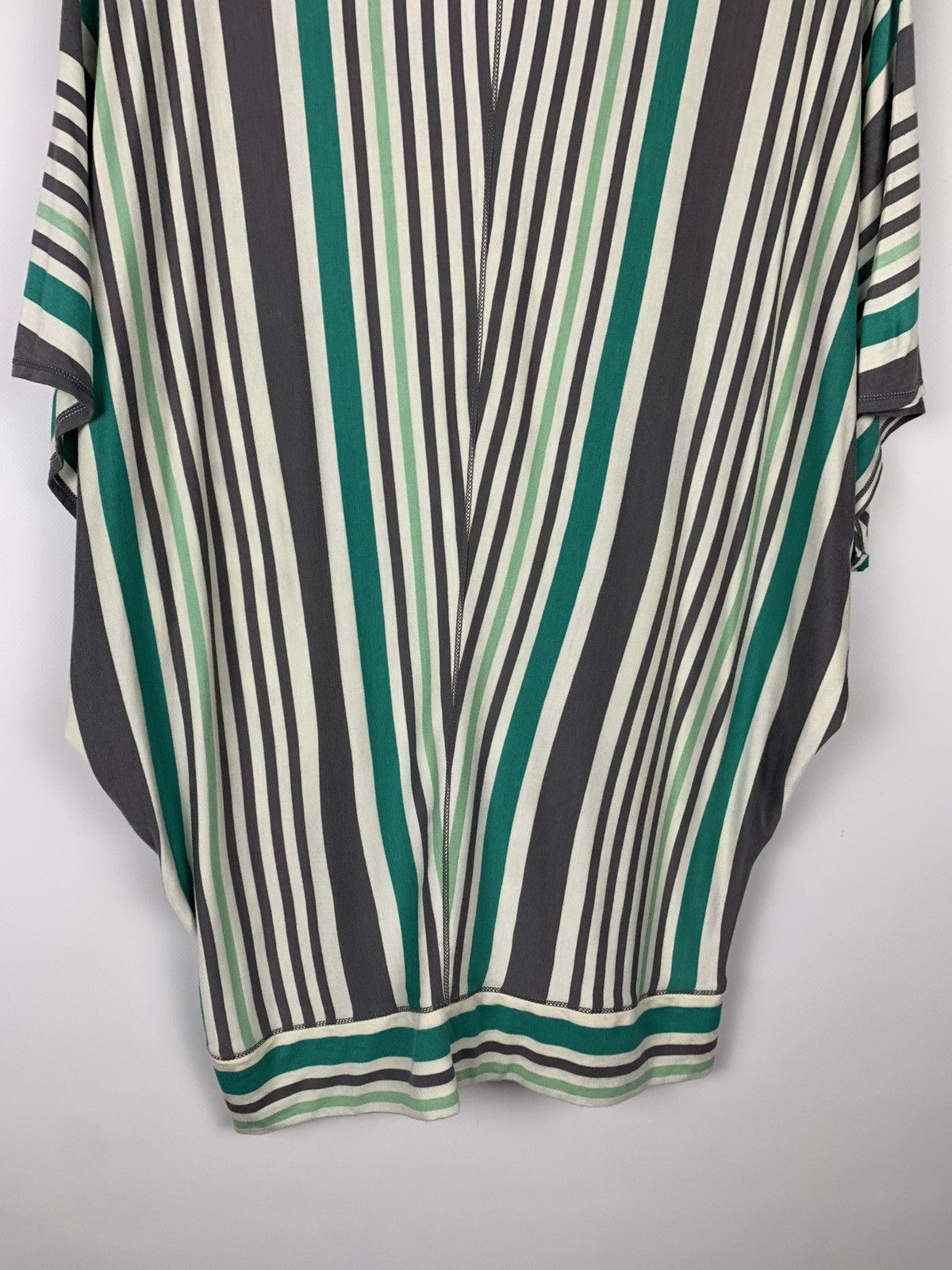 Max Mara Max Studio Striped Top T-Shirt Tunica Women's Size XL V-Neck Size XL / US 12-14 / IT 48-50 - 11 Thumbnail