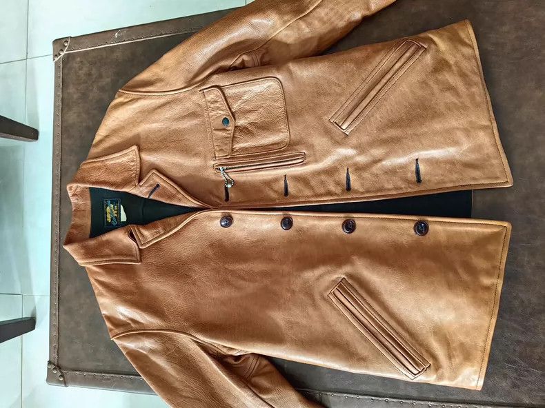 The Real McCoy's the real mccoys 1940s Brown Leather Jacket Size US M / EU 48-50 / 2 - 1 Thumbnail